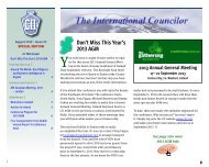 The August Councilor is available now! - Council of International ...