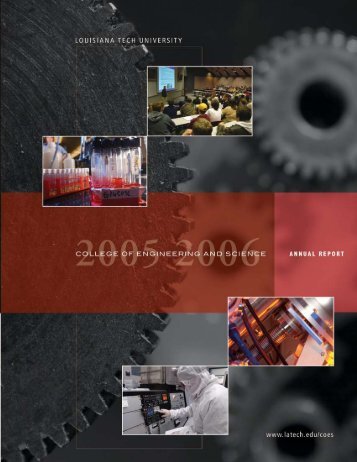 coes annualreport200.. - Louisiana Tech University