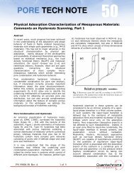 Physical Adsorption Characterization of Mesoporous ... - Iesmat