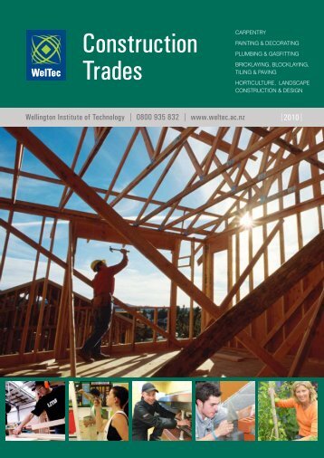 Construction Trades - Wellington Institute of Technology