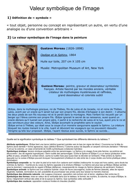 Valeur Symbolique De L Image
