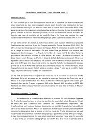 Correction du brevet blanc : sujet d'histoire (sujet 1). Questions (8 ...