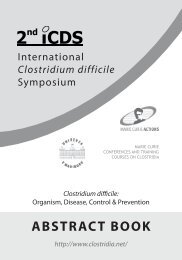 ABSTRACT BOOK - Clostridia