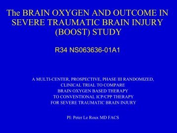 Traumatic Brain Injury: Pathophysiology - Neurocritical Care Society