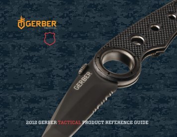 2012 gerber tactical product reference guide - Public Safety ...