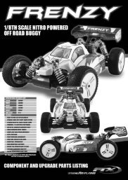 Team Associated Mgt 4 6 Manual Arrow Models