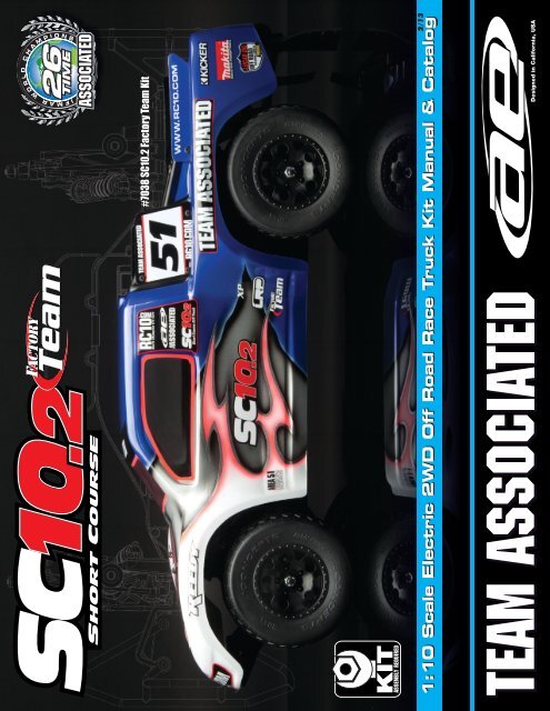 NEW! SC10 Monster Energy Contender Body