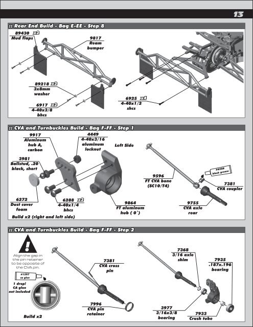 Instruction Manual - Team Associated