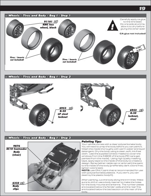 Instruction Manual - Team Associated