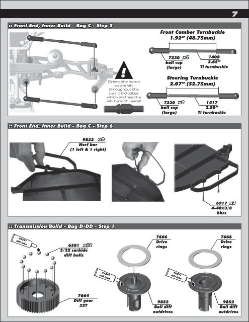 Instruction Manual - Team Associated