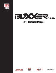 boXXer r2C2 TeChniCal Manual - Cycle Service Nordic