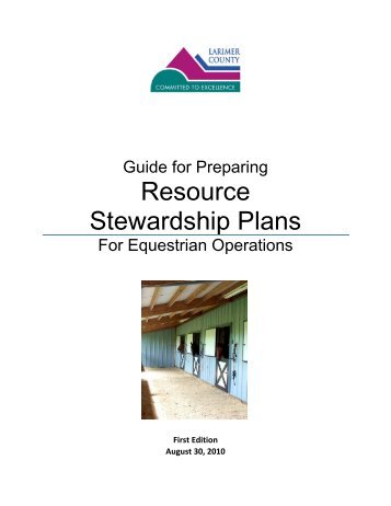 Guideline for Preparing Resource Stewardship Plans