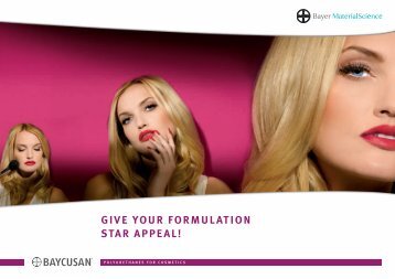 GIVE YOUR FORMULATION STAR APPEAL! - Coptis