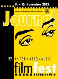 Journal 2013 - Filmfest Braunschweig