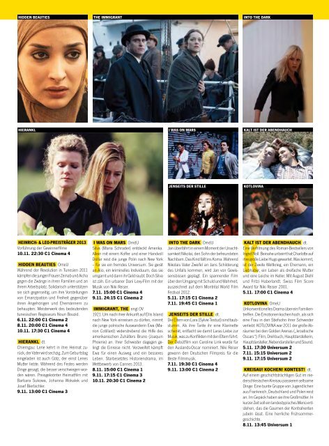 Journal 2013 - Filmfest Braunschweig