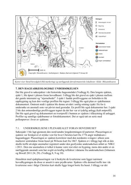 Hagearkeologisk registrering. Rapport 72/2011 - Hordaland ...