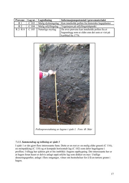 Hagearkeologisk registrering. Rapport 72/2011 - Hordaland ...