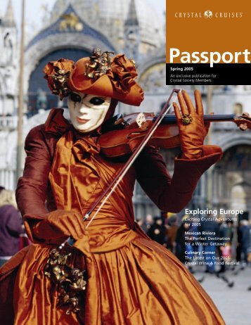Passport - Crystal Cruises
