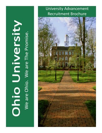 University Advancement - Ohio University