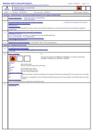 MATERIAL SAFETY DATA SHEET (REACH ... - Montana Colors