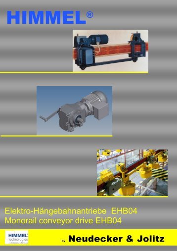 ElektrohÃ¤ngebahnantriebe EHB04 - Neudecker & Jolitz GmbH & Co.