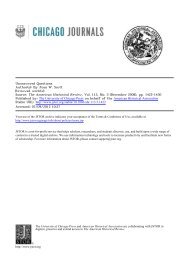 Unanswered Questions - School of Social Science - Institute for ...