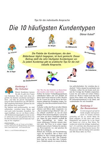 Die 10 hÃ¤ufigsten Kundentypen - bei HaZweiOh!