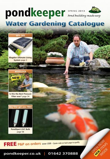 Water Gardening Catalogue - Pondkeeper