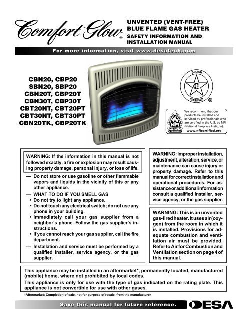 Vent Free Desa