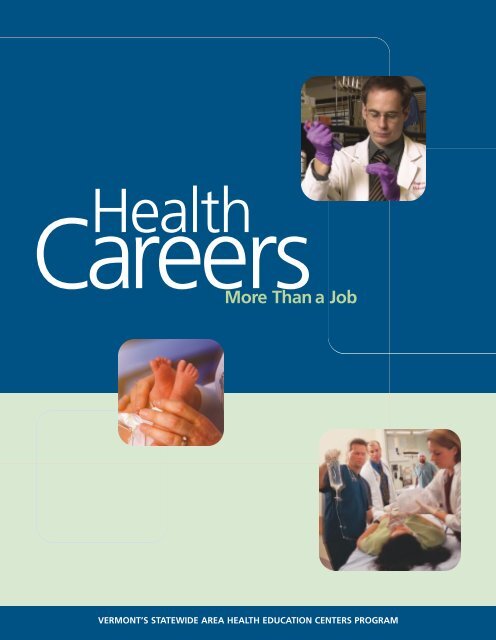 Health Careers - College of Medicine - University of Vermont