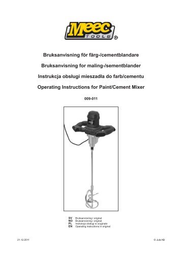 Instrukcja obsÃ…Â‚ugi - Jula