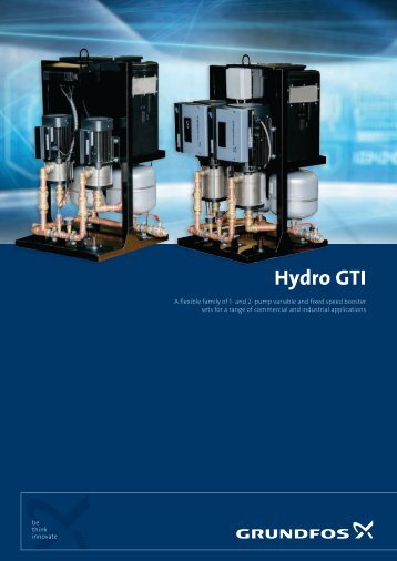 Hydro GTI sales brochure - Grundfos