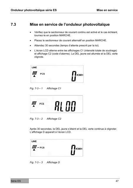 Onduleur photovoltaïque série ES ES2200 / ES3300 ... - Effekta