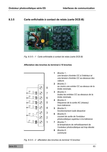 Onduleur photovoltaïque série ES ES2200 / ES3300 ... - Effekta
