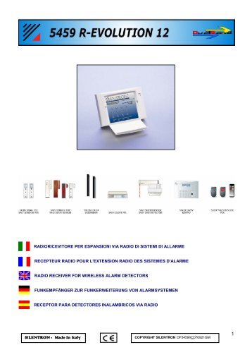 1 SILENTRON SILENTRON - Made In Italy Made In ... - DOMUSWIRE