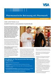 Pharmazeutische Betreuung mit Pharmasoft - Awinta GmbH