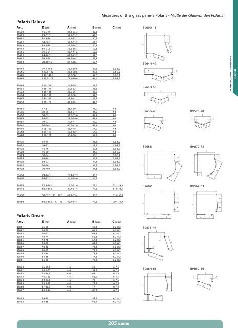 Samo Preisliste 2013 - Duschking