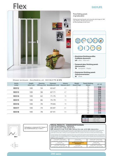 Samo Preisliste 2013 - Duschking