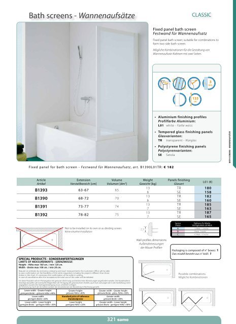 Samo Preisliste 2013 - Duschking