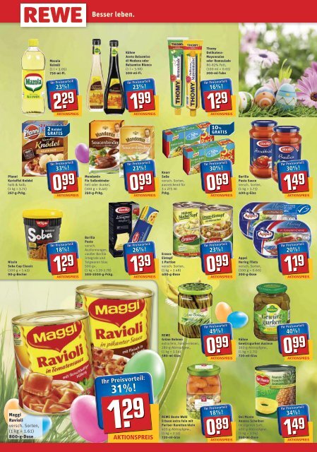 REWE Stenten Werbung Kw15