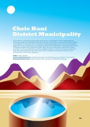 Chris Hani District Municipality - The Water Dialogues