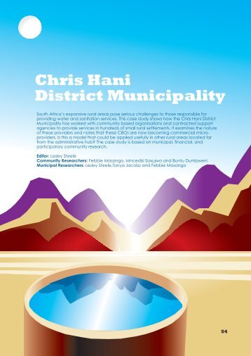 Chris Hani District Municipality - The Water Dialogues