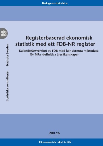 ES 2.indd (pdf) - Statistiska centralbyrÃ¥n