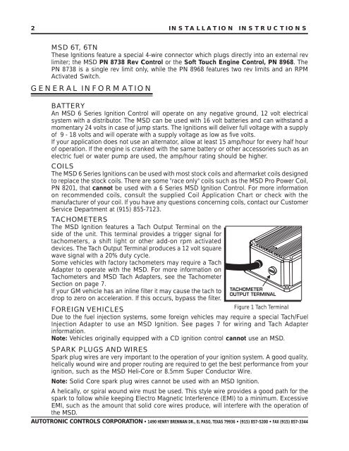 Wiring Diagram of 6A - Lextreme.com