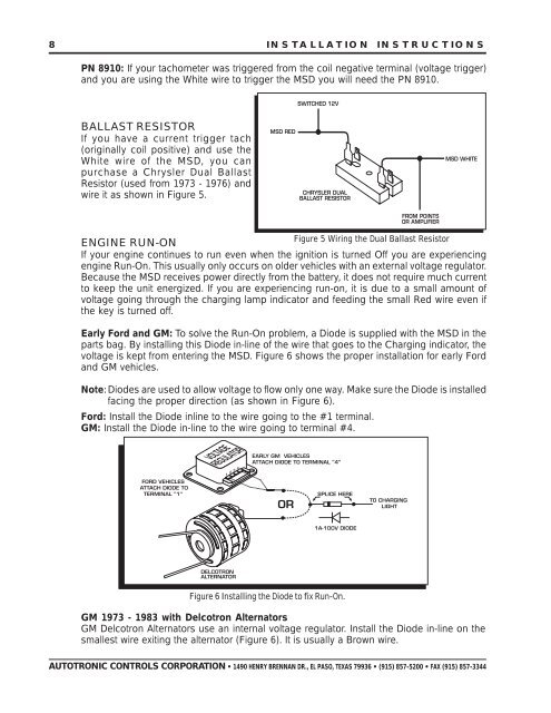 Wiring Diagram of 6A - Lextreme.com