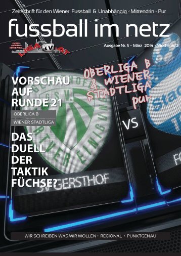 fussball im netz -Ausgabe 2014 März Woche 14/2 Nr.5