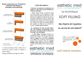 La technique SOFT FILLING - Esthetic Med GmbH