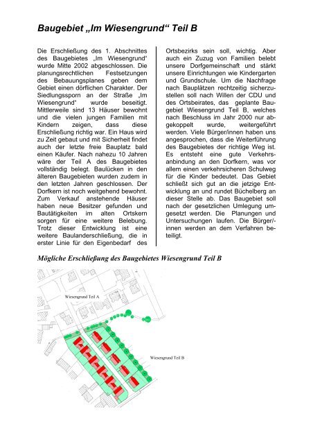 Wortwechsel 12/2011 als pdf-Datei - BÃ¼chelberg, das Dorf mitten im ...