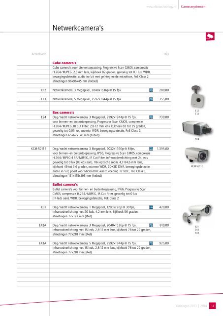 Download onze catalogus - Elbo Technology