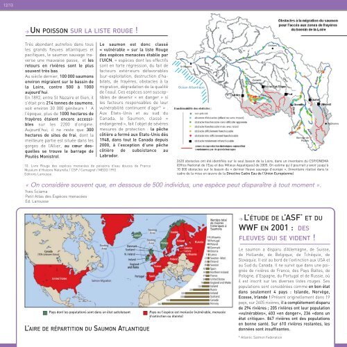 Le saumon atlantique et la biodiversitÃ© - RiverNet